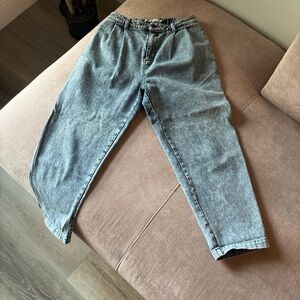 SHADES OF GREY BY MICAH COHEN Relaxed Fit Washed Grey Jeans